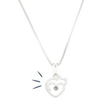 Colar Little Cat Revestido em Prata Colar Little Cat Revestido em Prata