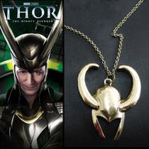 Colar Loki Tom Hiddleston Capacete Asgardiano Marvel Thor Love and Thunder Presente Criativo Nerd Colar Loki Tom Hiddleston Capacete Asgardiano Marvel Thor Love and Thunder Presente Criativo Nerd
