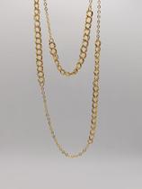 Colar Longo Dourado Colar Longo Dourado