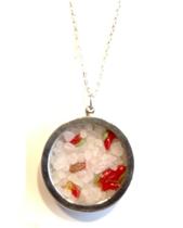 Colar Longo Sal Grosso E Pimenta