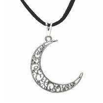 Colar Lua Crescente 36mm - Sunshine Cristais