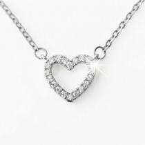 Colar Lumina Presente Romântico Coração Elegante Feminino Colar Lumina Presente Romântico Coração Elegante Feminino