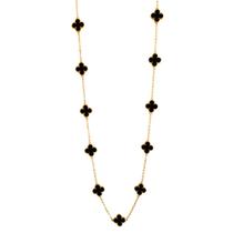 COLAR LUNARE BANHADO A OURO 80 cm