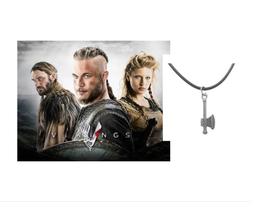 Colar Machado Viking Seriado Vikings Ragnar Lothbrok - 3Istore