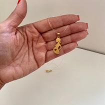 Colar mãe grávida Semijoias Feminina Simonatto