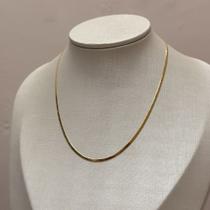 Colar malha 2,5mm ouro