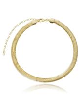 Colar Malha Snake Grosso Banhado a Ouro (SEMIJOIA) Colar Malha Snake Grosso Banhado a Ouro (SEMIJOIA)