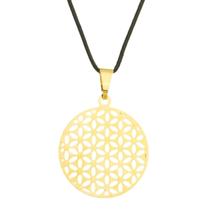 Colar Mandala Flor da Vida Judaica 20 mm - Sunshine Cristais