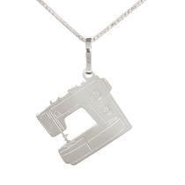 Colar Máquina de Costura Coleção Hobbies Prata 925