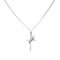 Colar Masculino Fé Corrente De Aço Marshop Colar Masculino Fé Corrente De Aço Marshop