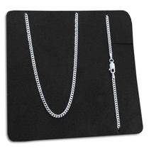 Colar Masculino Grumet 60cm 2mm Prata 925 Legítima Italiana