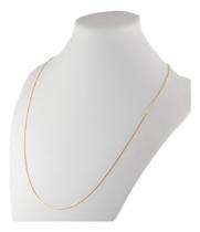 Colar Masculino Ouro 18k 750 Corrente Veneziana 0.7 60 Cm