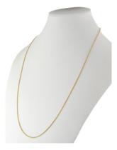 Colar Masculino Ouro 18k Corrente Veneziana 1.2 70 Cm Cordão Amarelo