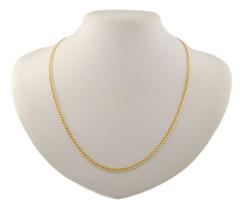 Colar Masculino Ouro 18k Maciça Grumet Diamantada 3.6 60 Cm Amarelo Colar Masculino Ouro 18k Maciça Grumet Diamantada 3.6 60 Cm Amarelo