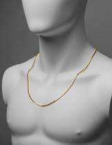 Colar Masculino Ouro 18k Veneziana 2.4 Maxi 60 Cm Garantia Amarelo