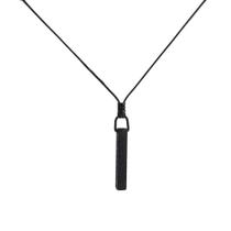 Colar Masculino Pai Nosso Noir Cordão Marshop Colar Masculino Pai Nosso Noir Cordão Marshop