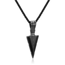 Colar Masculino Tribal Ponta De Flecha Corrente Correntinha Masculina Viking Aço Inoxidável Colar Masculino Tribal Ponta De Flecha Corrente Correntinha Masculina Viking Aço Inoxidável