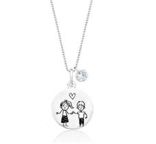 Colar Medalha Casal de Filhos Colar Medalha Casal de Filhos
