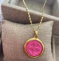 Colar medalha de São Bento