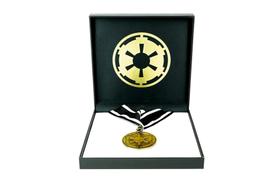 Colar: Medalha do Brasão Imperial Mandaloriano de STAR WARS Colar: Medalha do Brasão Imperial Mandaloriano de STAR WARS