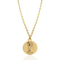 Colar Medalha Malandro Zé Pilintra Terno Proteção Espiritual