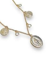 Colar Medalha Milagrosa Nossa Senhora Das Graças - Folheado A Ouro18k Colar Medalha Milagrosa Nossa Senhora Das Graças - Folheado A Ouro18k