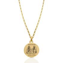 Colar Medalha Pretos Velhos Adorei as Almas Proteção Espiritual Colar Medalha Pretos Velhos Adorei as Almas Proteção Espiritual