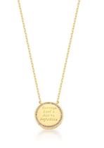 Colar medalha religiosa banhado a ouro com zircônias Colar medalha religiosa banhado a ouro com zircônias