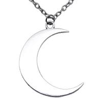 Colar Meia Lua Crescente Unissex