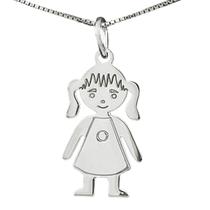 Colar Menina Coleção Maternidade em Prata 925