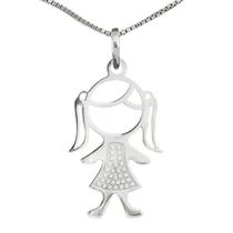 Colar Menina Coleção Maternidade em Prata 925