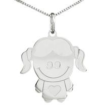 Colar Menina Coleção Maternidade em Prata 925