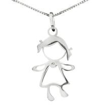 Colar Menina Coleção Maternidade em Prata 925