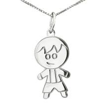 Colar Menino Coleção Maternidade em Prata 925
