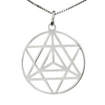 Colar Merkabah Coleção Espiritualidade em Prata 925