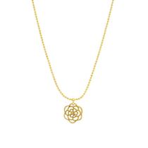 Colar Metal Flor CO0938