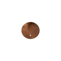 Colar MIDEEO Gold Sun Pendant banhado a 14k para mulheres