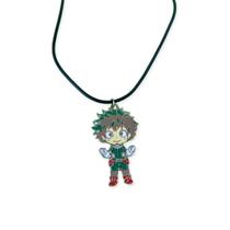 Colar Midoriya Série Geek Boku no Hero Academia Pingente Personalizado em Metal Produtos Geek Item Colecionável Modelo Temático Exclusivo Acessório Ne