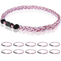 Colar Midtatus Baseball 18,1 cm de titânio Tornado Rope, pacote com 12