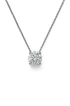 Colar Moissanite 11 mm Prata 925 com Banho de Rhodiun