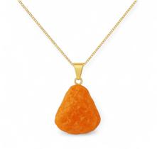 Colar Natura Calcita Laranja Colar Natura Calcita Laranja