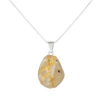 Colar Natura Quartzo Rutilo Colar Natura Quartzo Rutilo