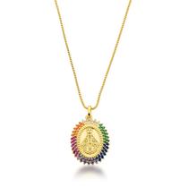 Colar Nossa Senhora Aparecida Banhado a Ouro 18k Colar Nossa Senhora Aparecida Banhado a Ouro 18k