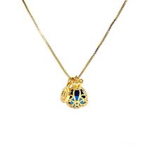 Colar Nossa Senhora Aparecida Banhado a Ouro