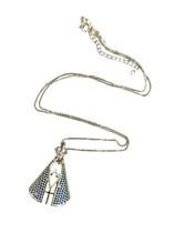 Colar Nossa Senhora Aparecida Folheado Com Strass Lindissimo Colar Nossa Senhora Aparecida Folheado Com Strass Lindissimo