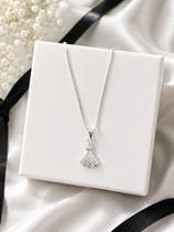 Colar nossa senhora Aparecida reliogoso minimalista semi joia cravejado de micro zircônia banho:prata Colar nossa senhora Aparecida reliogoso minimalista semi joia cravejado de micro zircônia banho:prata