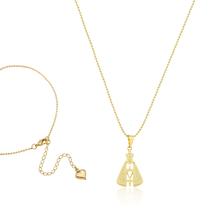 Colar Nossa Senhora Aparecida - Semijoia de Alta Qualidade