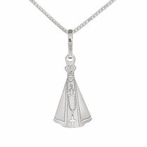 Colar Nossa Senhora Coleção Religiosos Prata 925 Colar Nossa Senhora Coleção Religiosos Prata 925