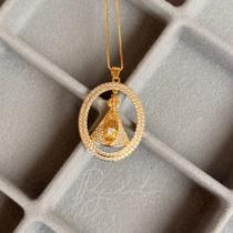 Colar Nossa Senhora - Dourado