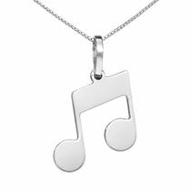 Colar Nota Musical Coleção Hobbies Prata 925 Colar Nota Musical Coleção Hobbies Prata 925